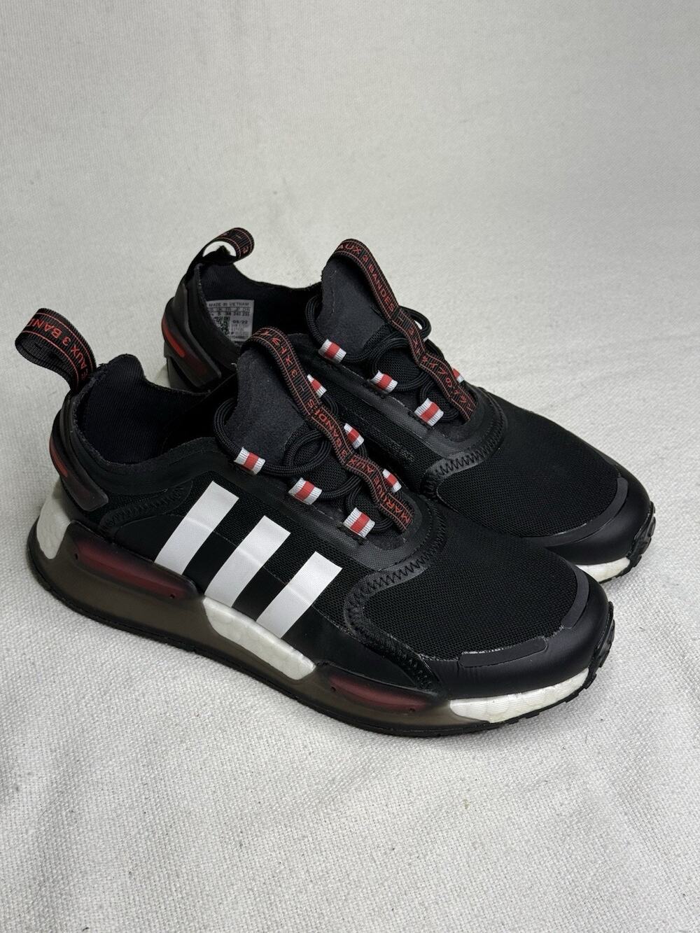 Adidas NMD_V3 Black Red AGY4287 Youth Size 5.5 US Athletic Sneaker Shoes